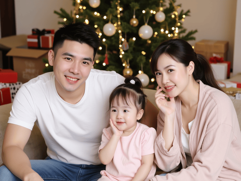 Gia đình, family, giáng sinh, christmas, Việt Nam 4