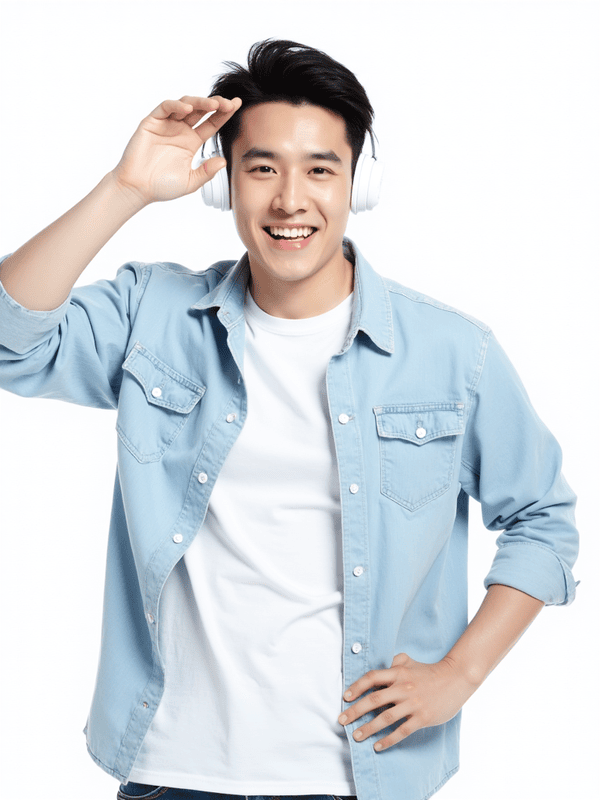 Con trai, nam, boy, tai nghe, sinh viên, quảng cáo, Việt Nam 12
