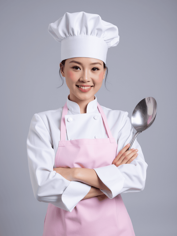 Con gái, nữ, girl, đầu bếp, chef, người mẫu, quảng cáo, Việt Nam 19