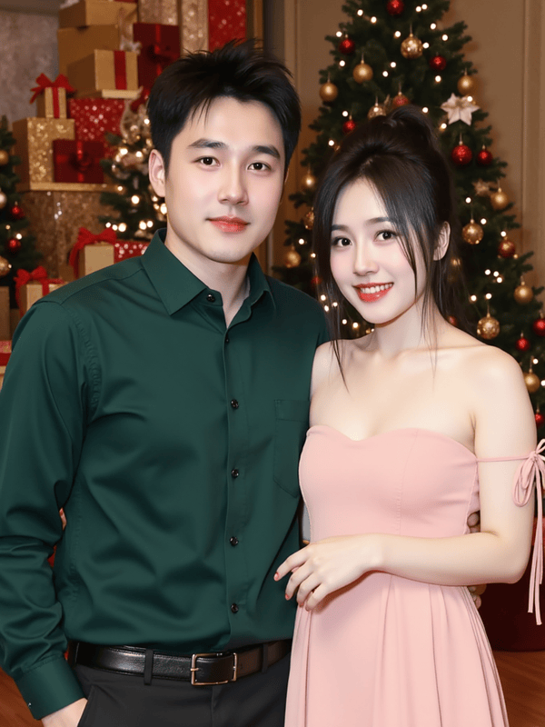 Cặp đôi, couple, con trai, con gái, girl, boy, giáng sinh, christmas, Việt Nam 9