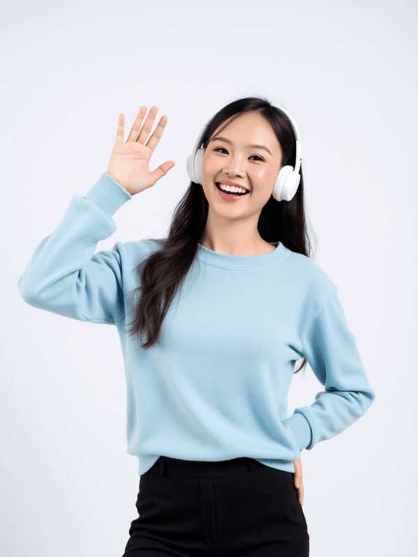 Con gái, nữ, girl, tai nghe, sinh viên, quảng cáo, Việt Nam 27