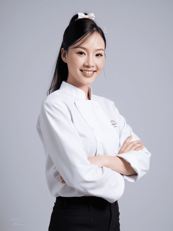 Con gái, nữ, girl, đầu bếp, chef, người mẫu, quảng cáo, Việt Nam 2