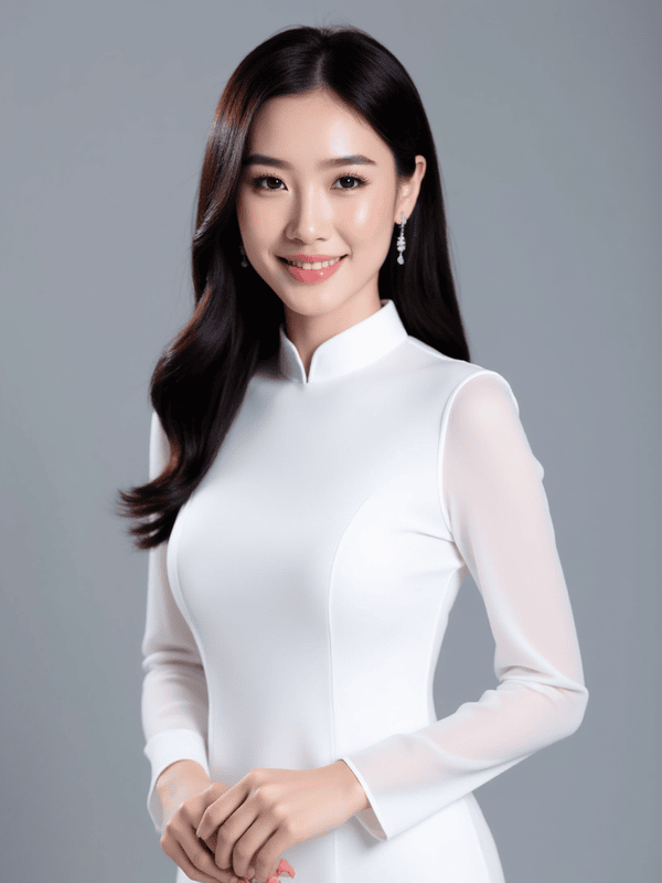 Con gái, nữ, girl, sinh viên, quảng cáo, áo dài, Việt Nam 11