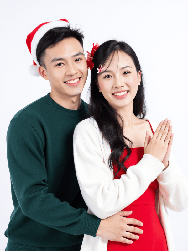 Cặp đôi, couple, con trai, con gái, girl, boy, giáng sinh, christmas, Việt Nam 49