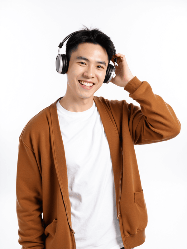 Con trai, nam, boy, tai nghe, sinh viên, quảng cáo, Việt Nam 17