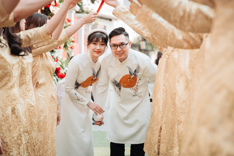 Cô dâu, chú rể, cặp đôi, couple, đám cưới, wedding  - BabyMin 2