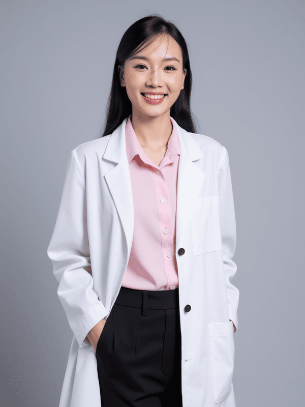 Con gái, nữ, girl, bác sĩ, doctor, quảng cáo, Việt Nam 7