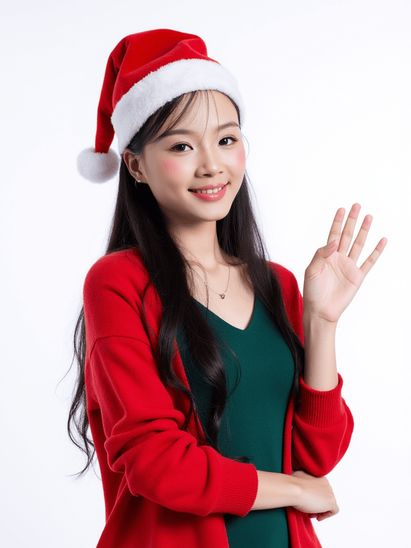 Con gái, nữ, học sinh, sinh viên, girl, giáng sinh, christmas, Việt Nam 14