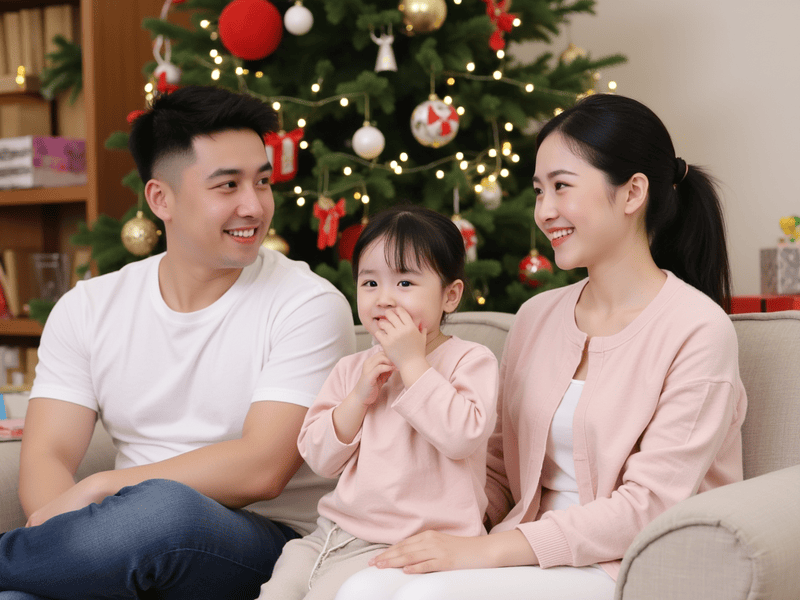 Gia đình, family, giáng sinh, christmas, Việt Nam 3