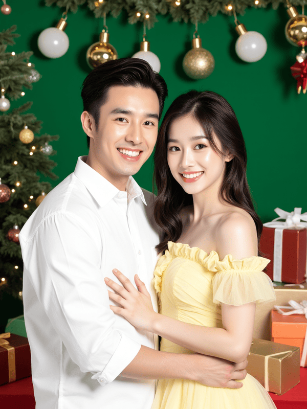 Cặp đôi, couple, con trai, con gái, girl, boy, giáng sinh, christmas, Việt Nam 22