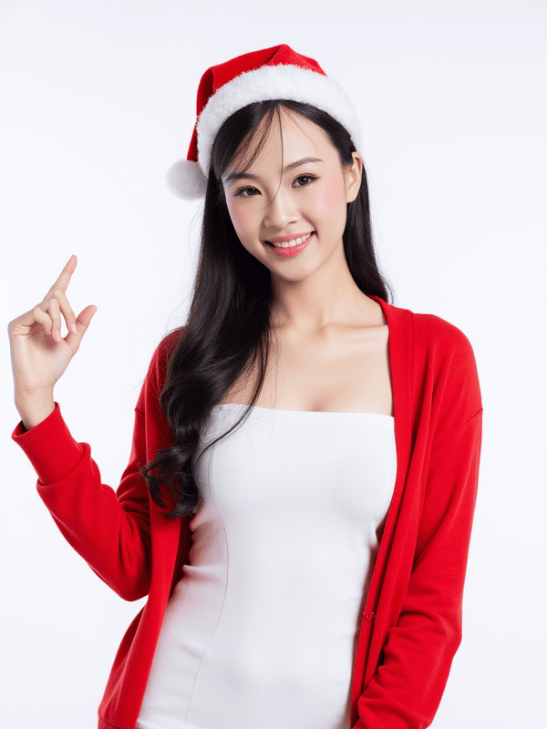 Con gái, nữ, học sinh, sinh viên, girl, giáng sinh, christmas, Việt Nam 6