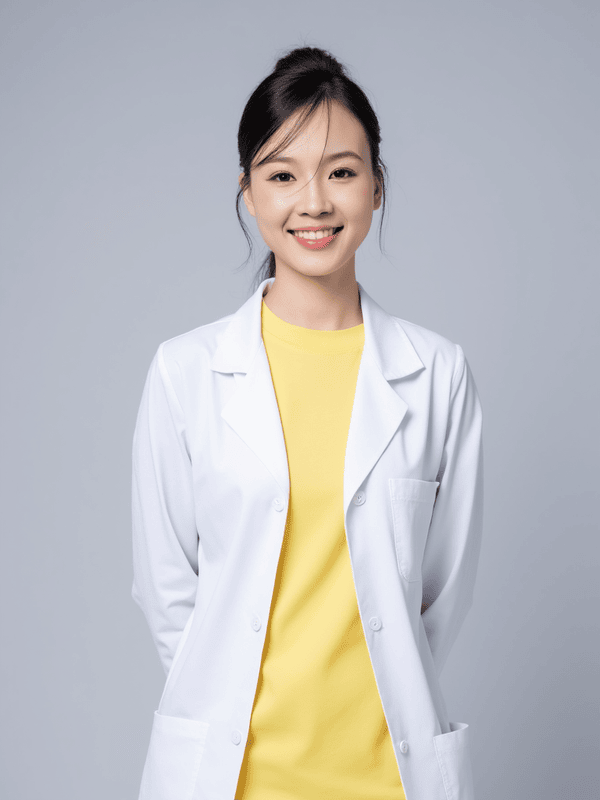 Con gái, nữ, girl, bác sĩ, doctor, quảng cáo, Việt Nam