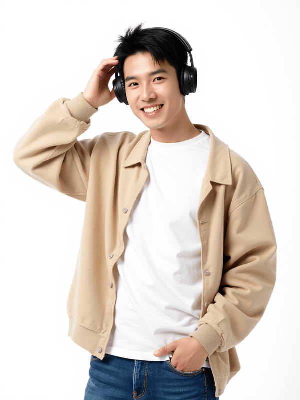 Con trai, nam, boy, tai nghe, sinh viên, quảng cáo, Việt Nam 2