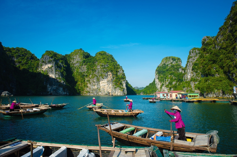 Hạ Long, vịnh, vịnh Hạ Long, xuồng, thuyền - tiendp