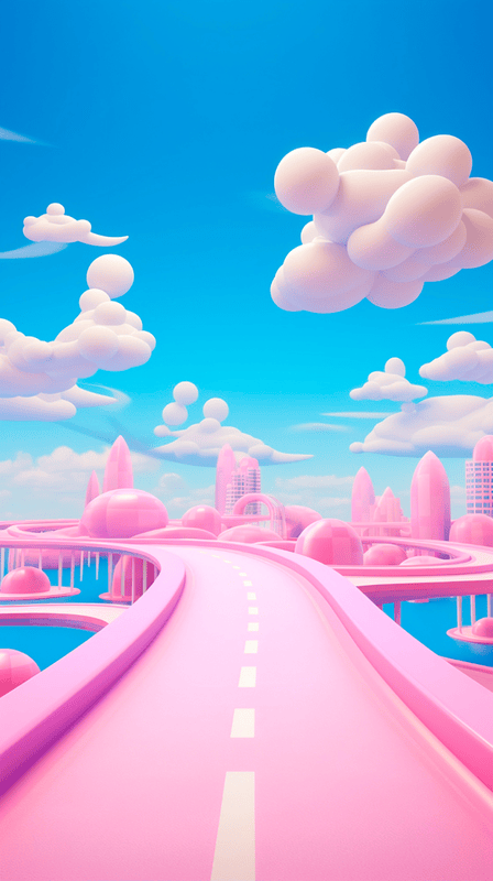 Hình nền, nền, background, màu hồng, pink, quảng cáo, con đường, road, Ai