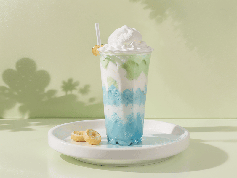 Đá xay, nước uống, drink, kem, ice cream 2