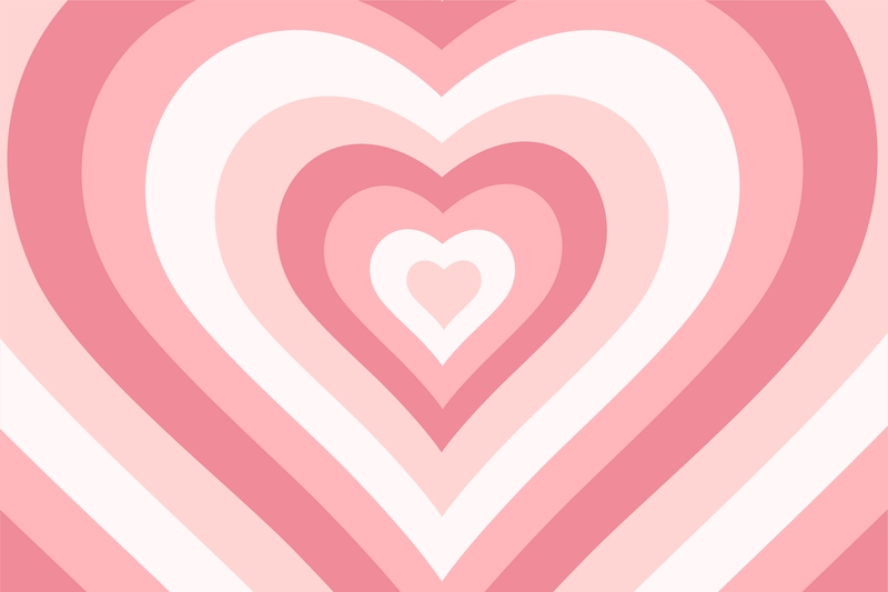 Hình nền, trái tim, heart, hình nền trái tim, y2k, retro, pink heart, pink 7