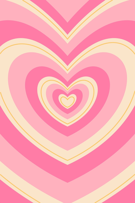Hình nền, trái tim, heart, hình nền trái tim, y2k, retro, pink heart, pink