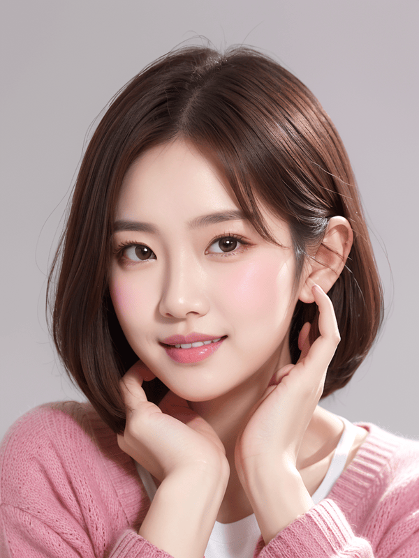 Con gái, cô gái, phụ nữ, girl, quảng cáo, beauty, áo hồng, pink, làm đẹp