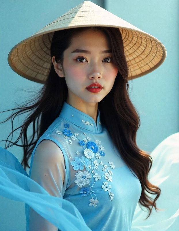 Con gái, cô gái, nữ, áo dài, trang phục truyền thống, Việt Nam 3