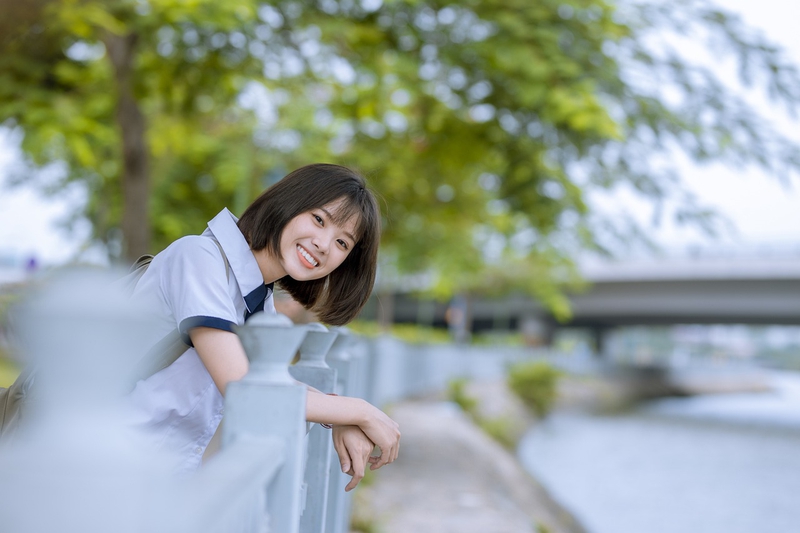 Con gái, cô gái, girl, học sinh, student, Việt Nam - CaiHuuThanh