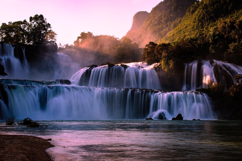 Thác, thác bản giốc, suối, Việt Nam - Oliver_Nguyen