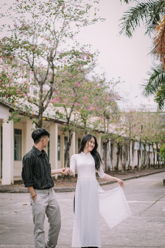 Cặp đôi, couple, con trai, con gái, học sinh, student - PeterpenPhoto 1
