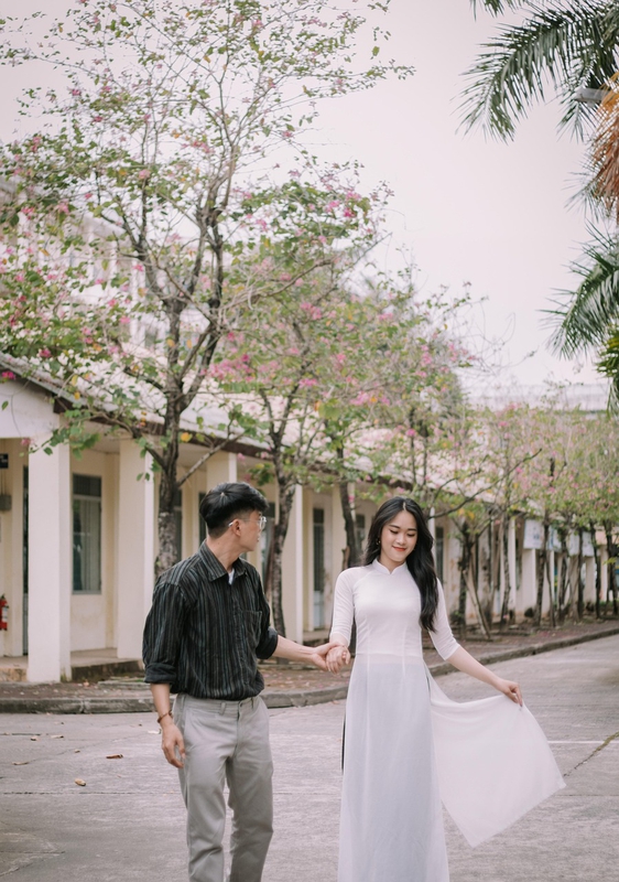 Cặp đôi, couple, con trai, con gái, học sinh, student - PeterpenPhoto 2