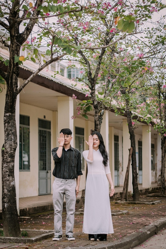 Cặp đôi, couple, con trai, con gái, học sinh, student - PeterpenPhoto 3