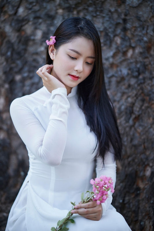 Việt Nam, áo dài, cô gái, con gái, girl - TieuBaoTruong