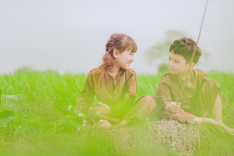 Cặp đôi, couple, trẻ em, em bé, anh em, gia đình, dễ thương - Toan_Le 14