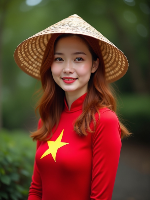 Cô gái, con gái, girl, Việt Nam, áo dài, truyền thống, lá cờ Việt Nam 9