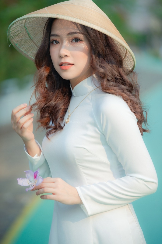 Cô gái, con gái, girl, Việt Nam, dễ thương, cute, áo dài - truyền thống, học sinh -LuisSteven (8)