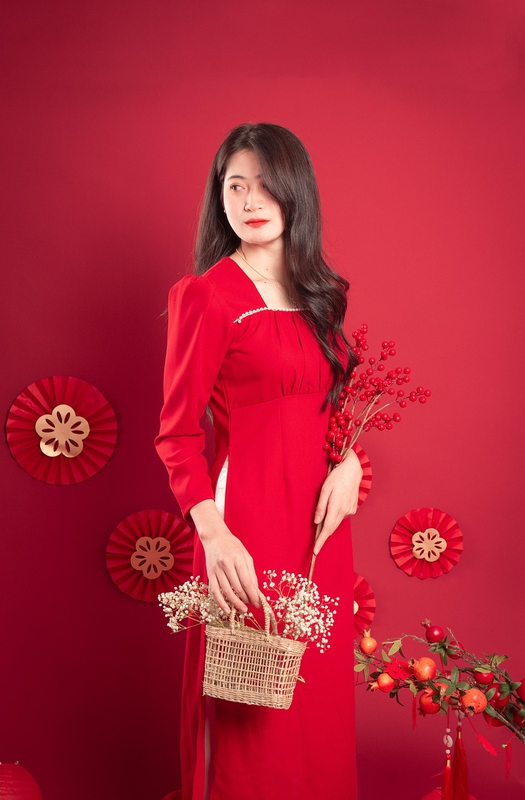 Cô gái, con gái, girl, Việt Nam, dễ thương, cute, áo dài, truyền thống - Minhbuiart (3)