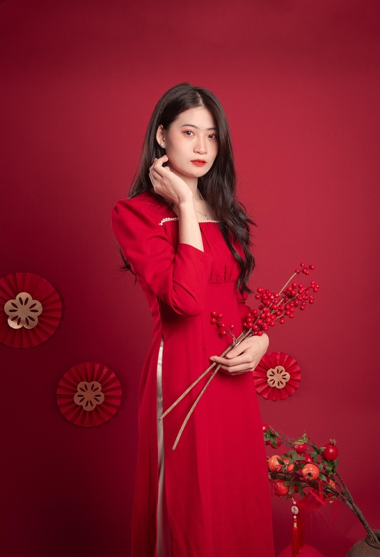 Cô gái, con gái, girl, Việt Nam, dễ thương, cute, áo dài, truyền thống - Minhbuiart (5)