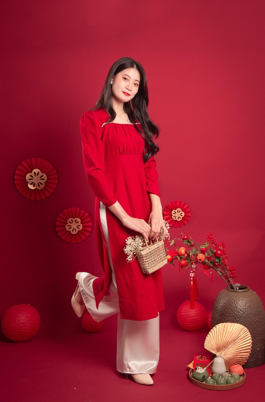 Cô gái, con gái, girl, Việt Nam, dễ thương, cute, áo dài, truyền thống - Minhbuiart (9)