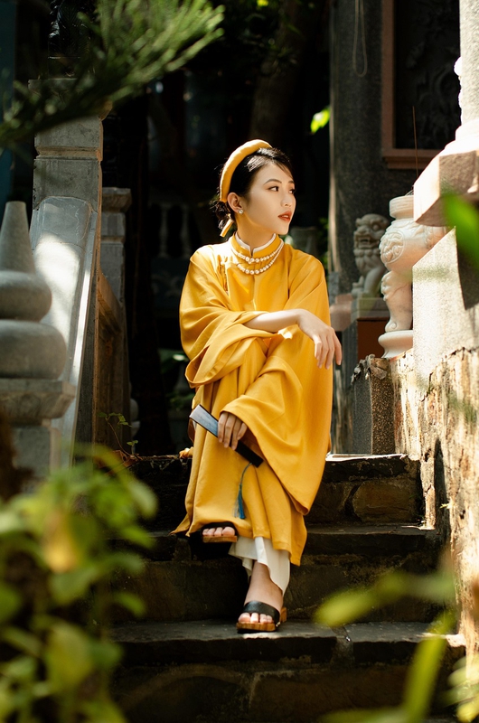 Cô gái, con gái, girl, Việt Nam, dễ thương, cute, áo dài, truyền thống, Việt Nam - ghostw1997 (4)