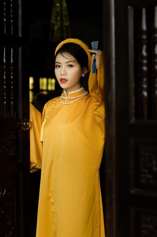 Cô gái, con gái, girl, Việt Nam, dễ thương, cute, áo dài, truyền thống, Việt Nam - ghostw1997 (7)