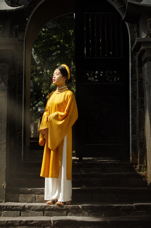 Cô gái, con gái, girl, Việt Nam, dễ thương, cute, áo dài, truyền thống, Việt Nam - ghostw1997 (8)