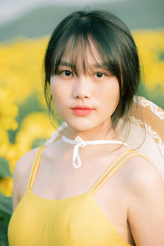 Cô gái, con gái, girl, Việt Nam, dễ thương, cute, hoa hướng dương - CaiHuuThanh (22)