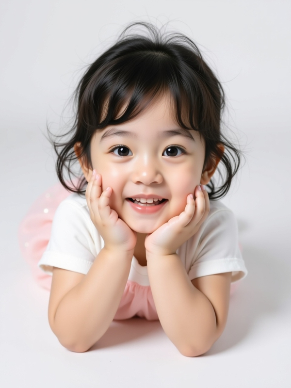 Em bé, trẻ em, con gái, girl, đang nằm, nằm, vui vẻ 11