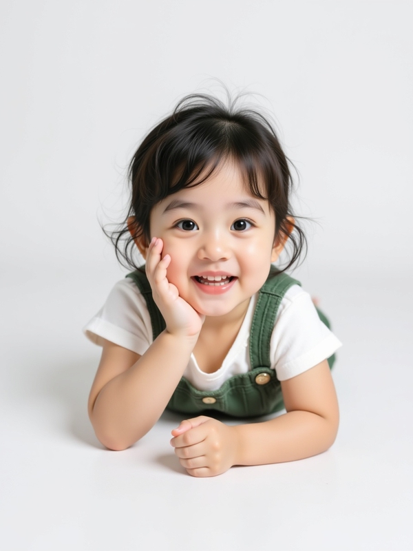 Em bé, trẻ em, con gái, girl, đang nằm, nằm, vui vẻ 17