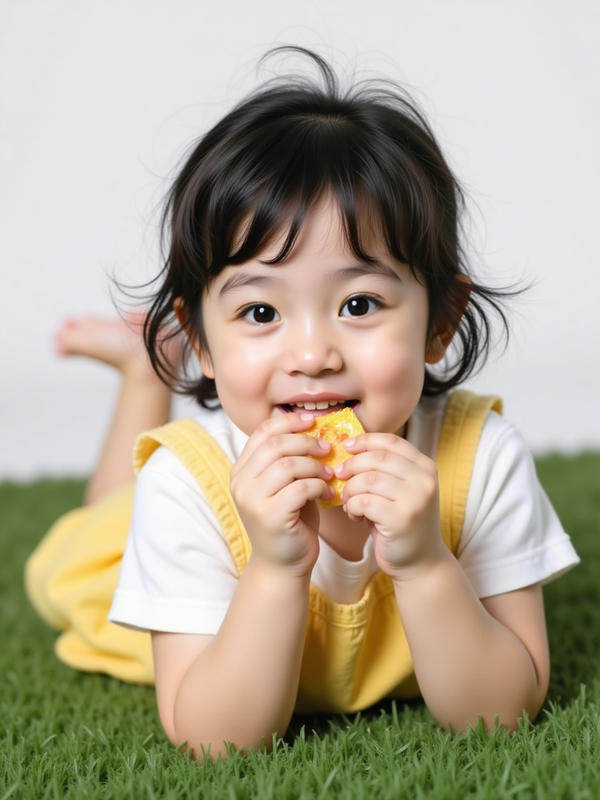 Em bé, trẻ em, con gái, girl, đang nằm, nằm, vui vẻ 7