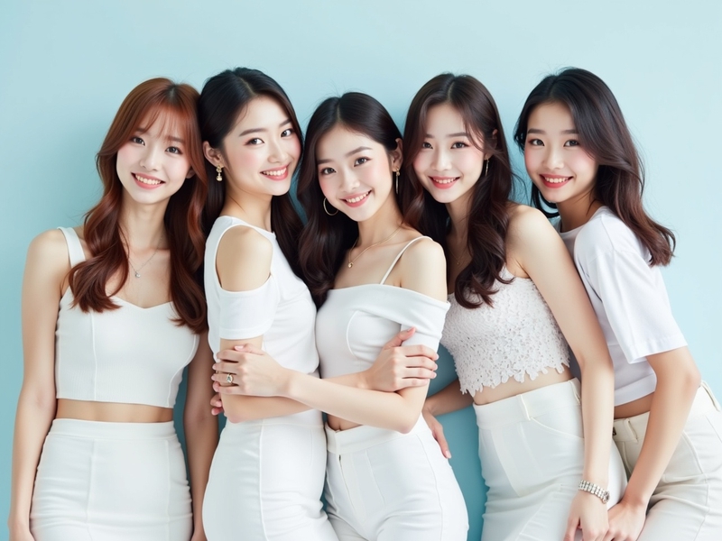 Con gái, cô gái, nữ, nhóm, tập thể, team, group, quảng cáo, model, người mẫu 32