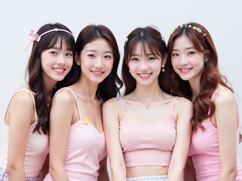 Con gái, cô gái, nữ, nhóm, tập thể, team, group, quảng cáo, model, người mẫu