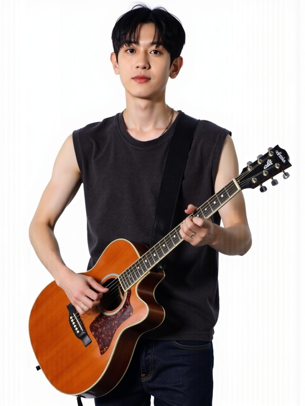 Con trai, nam, boy, nhạc sĩ, đàn, guitar, người mẫu, model 7