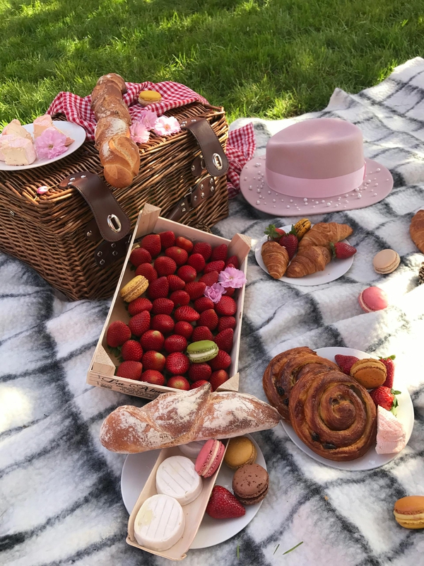 Picnic, bánh, trái cây, cắm trại, camping - Eugenia Remark 2