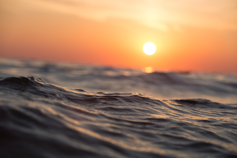 Hoàng hôn, sunset, chiều, biển, sea, hình nền, nền, background - Pexels