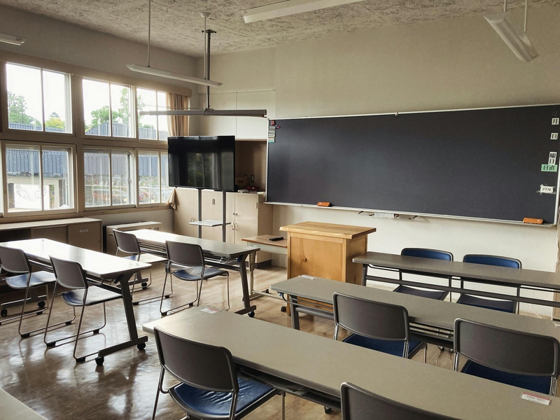 Trường học, school, lớp học, class, bảng, board, bàn ghế - ON VIXION