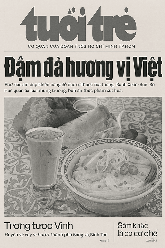 Tờ báo,  newspaper, bảo tuổi trẻ
